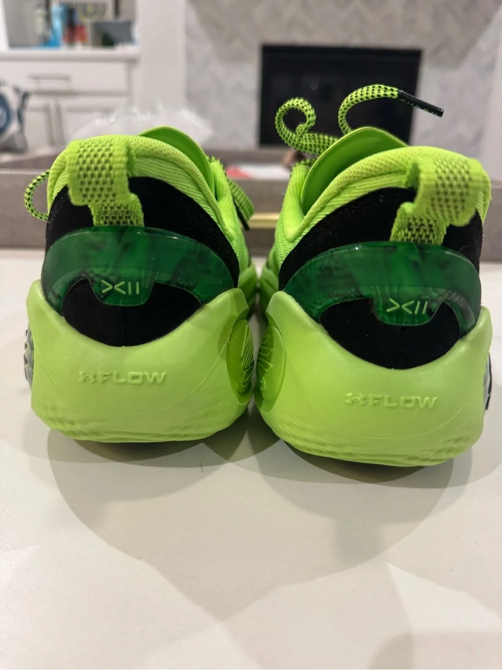 Under Armour Curry 12 Extraterrestrial Neon Green Basketball Shoes